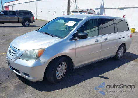 2009 Honda Odyssey Lx из США, поврежденный, VIN 5FNRL38289B031842